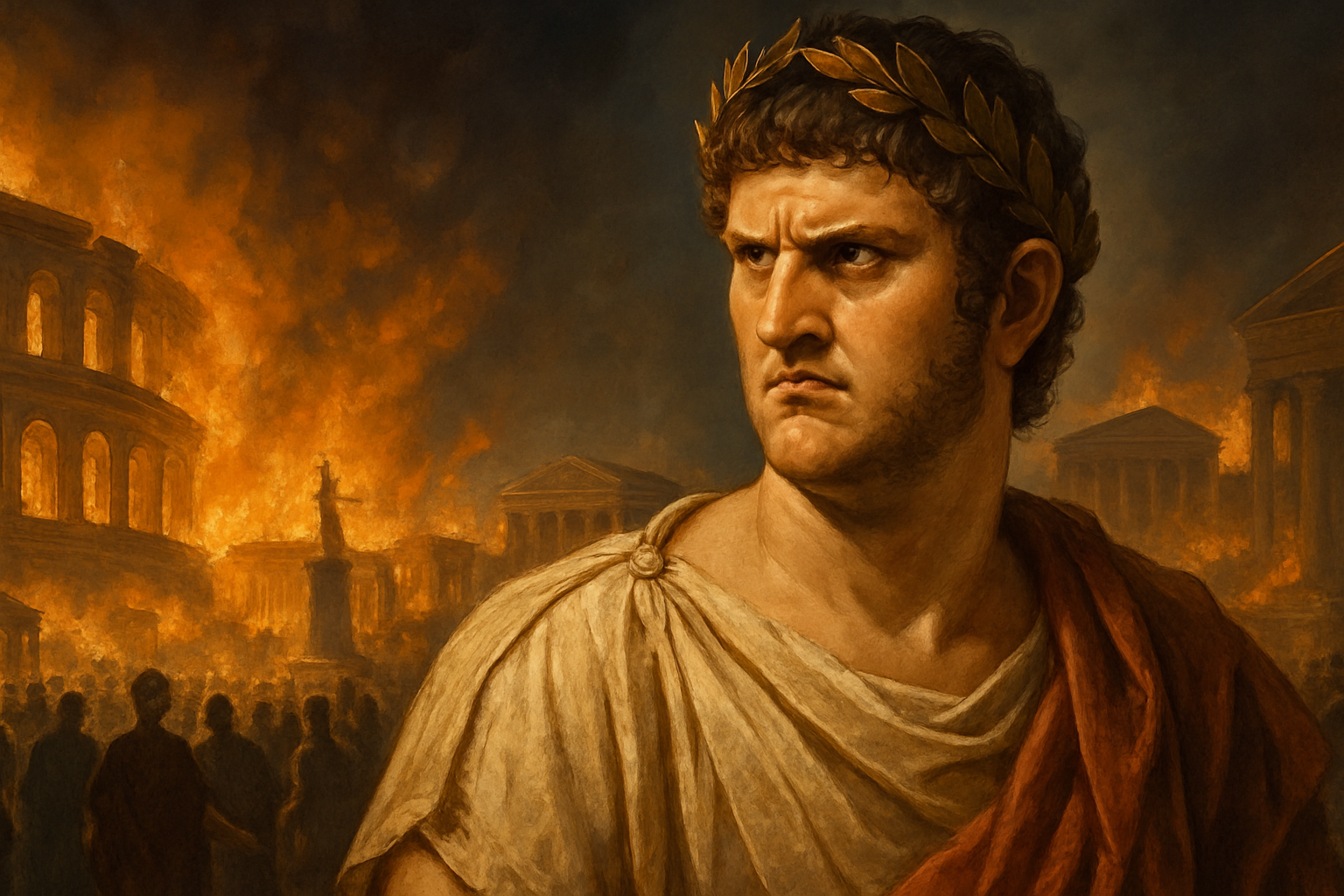 🚨 BABADO HISTÓRICO: NERO, O IMPERADOR LOUCO QUE INCENDIOU ROMA! 🔥