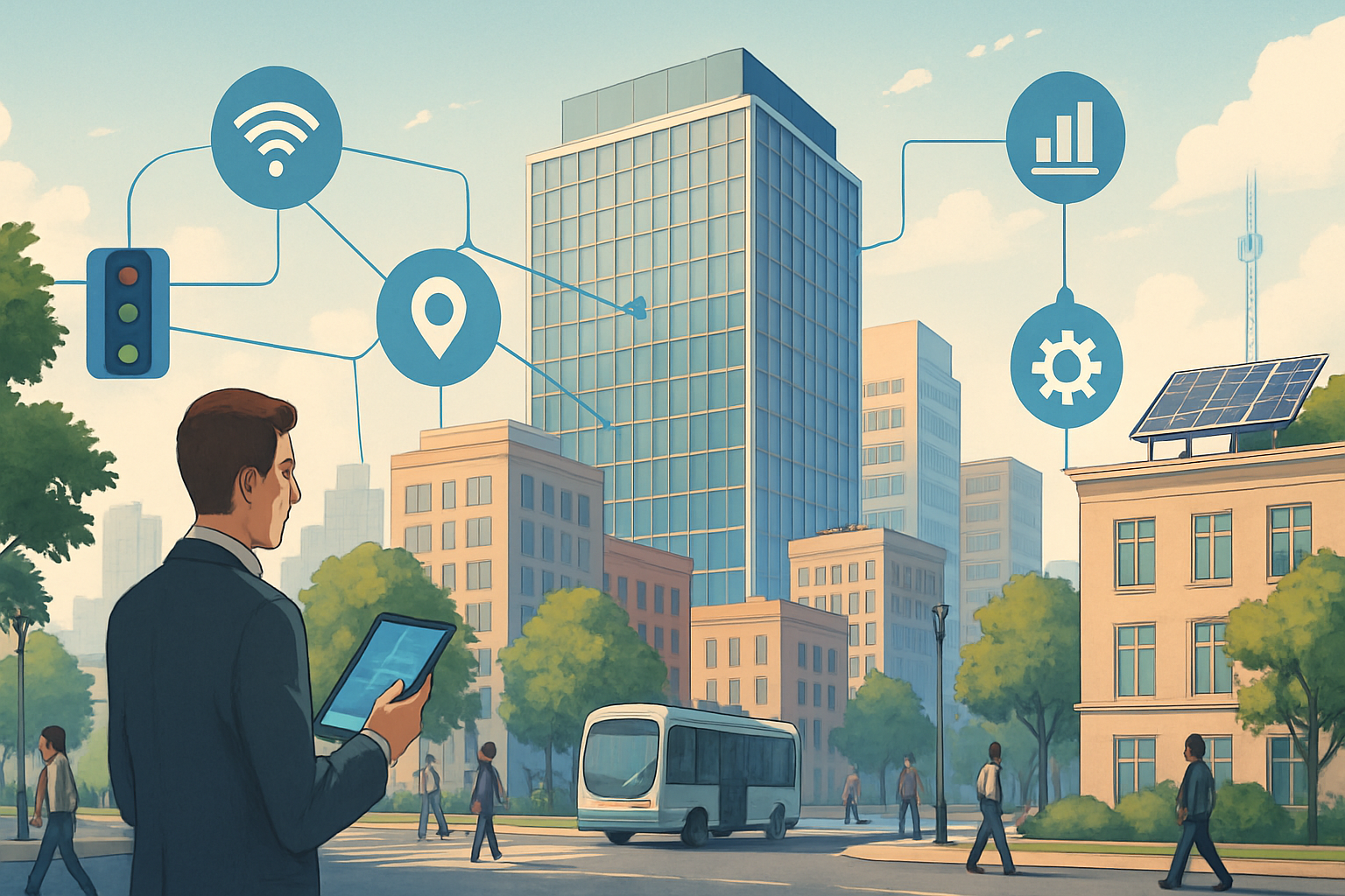 Cidades Inteligentes: O Papel da Digitalização na Transformação Urbana