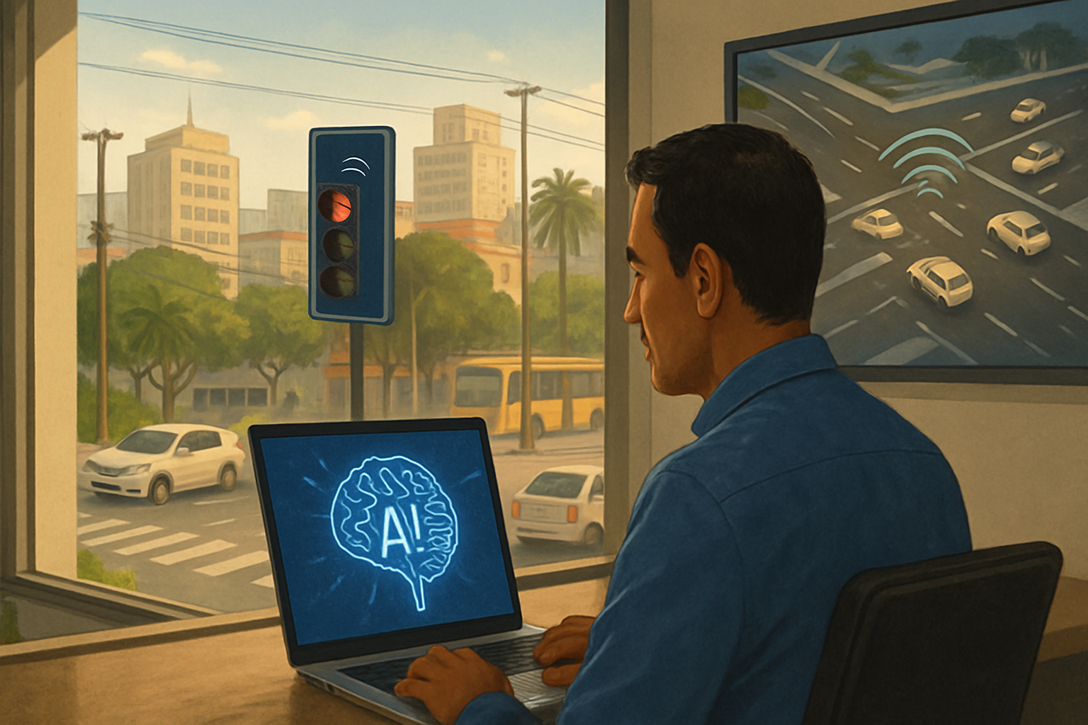 Como a IA Está Revolucionando a Gestão de Trânsito nas Cidades Brasileiras