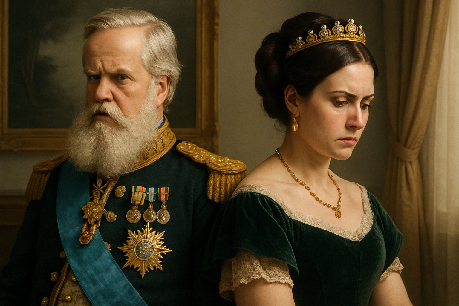 🚨 DRAMA REAL: A RIVALIDADE ENTRE D. PEDRO II E A IMPÉRATRIZ! ⚡️