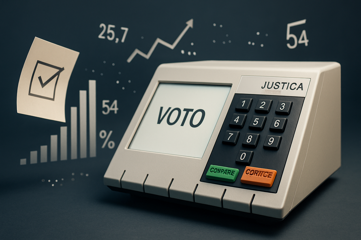 ELEIÇÕES 2026 - APURAÇÃO 1° TURNO