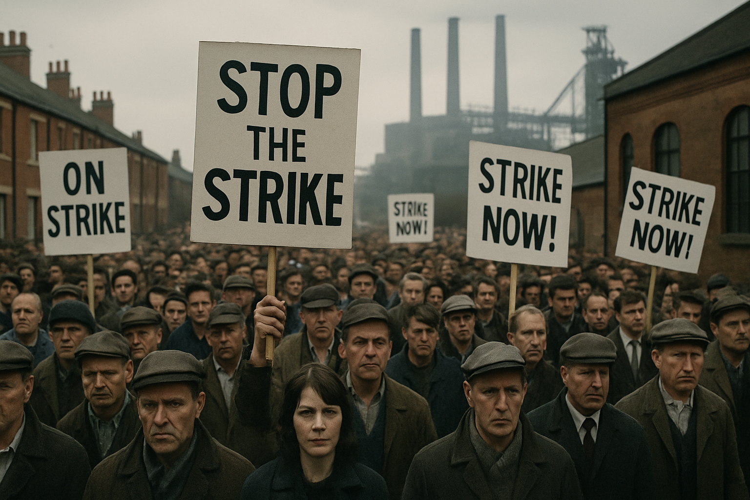 🚨 EXCLUSIVO: A GREVE GERAL QUE PAROU A INGLATERRA E DEIXOU A ELITE EM PANIC! 🏭