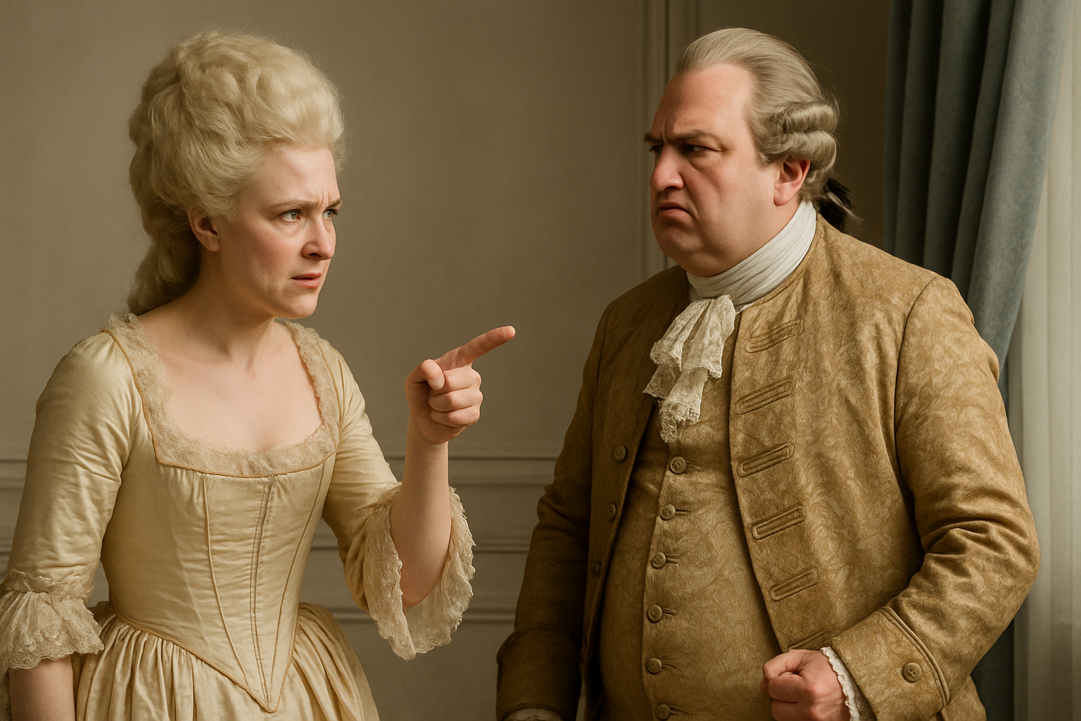 🚨 FLAGRA! A TRETA ENTRE RAINHA E REI: MARIA ANTONIETA E LOUIS XVI EM CRISE!