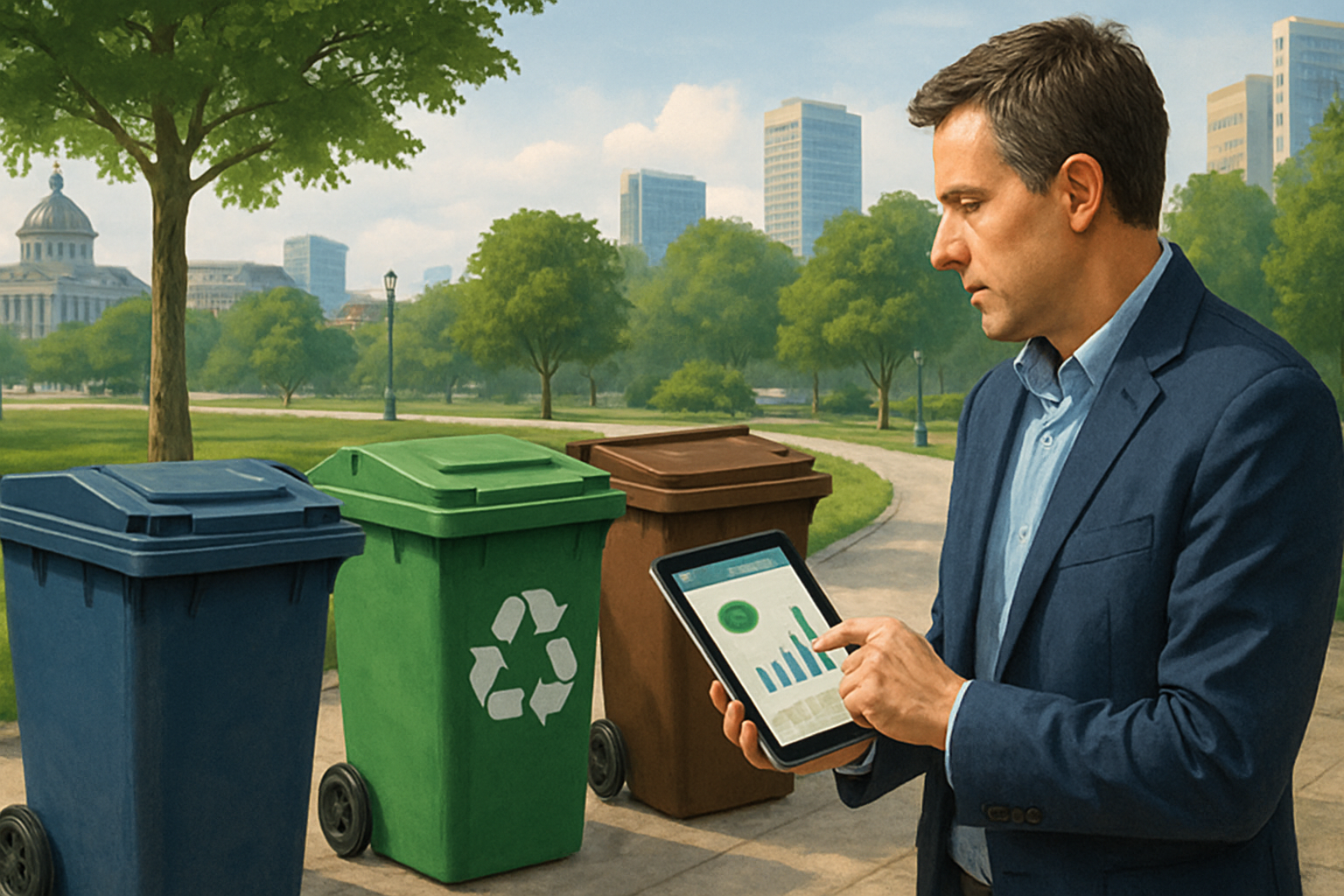 Gestão de Resíduos: Como Tecnologias Sustentáveis Podem Transformar Nossas Cidades